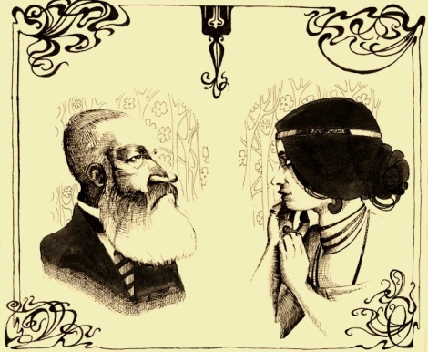Kin Leopold and Cleo De Merode taken from the Taschen book Art Nouveau
